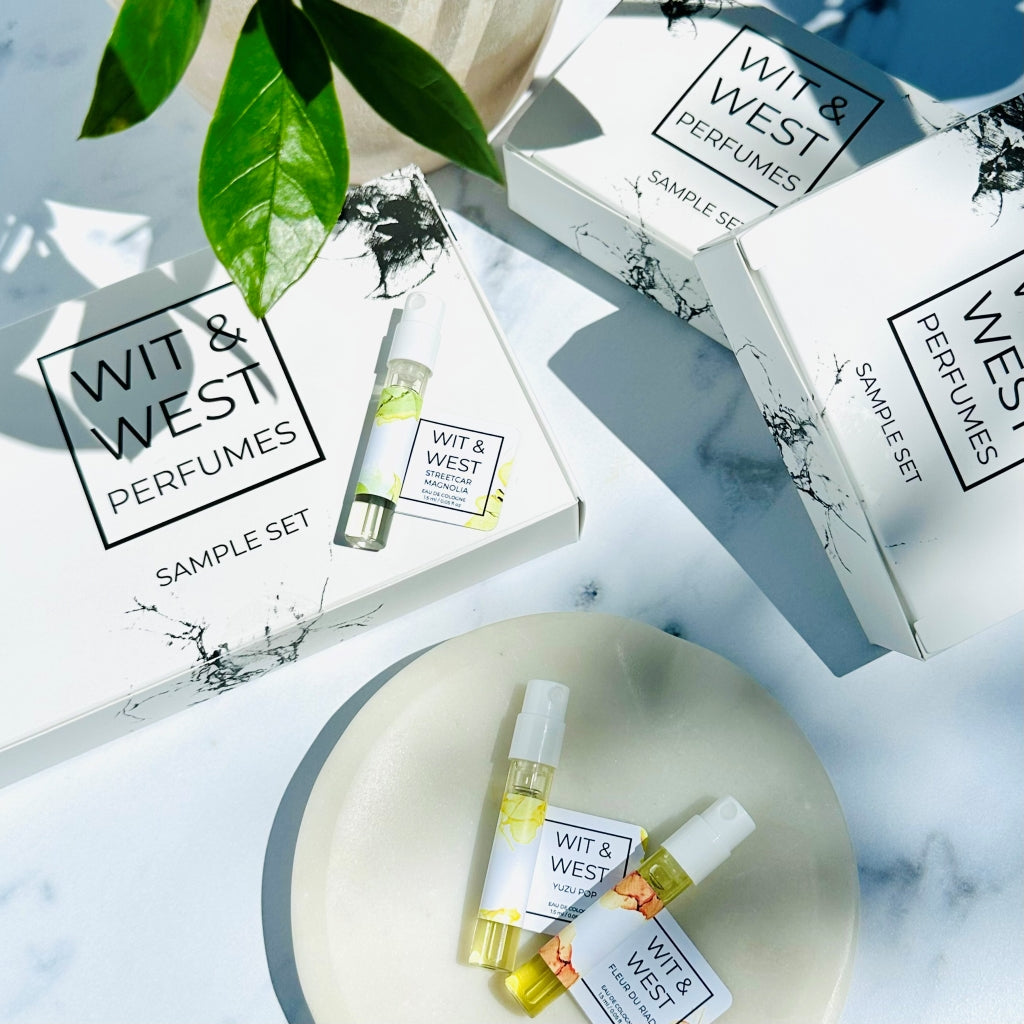 Cologne Collection Perfume Sample Set | Wit & West Perfumes – WIT