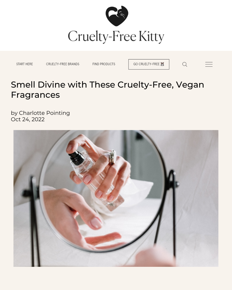 Cruelty-Free Kitty Article Featuring Wit & West Perfumes: Smell Divine with These Cruelty-Free, Vegan Fragrances