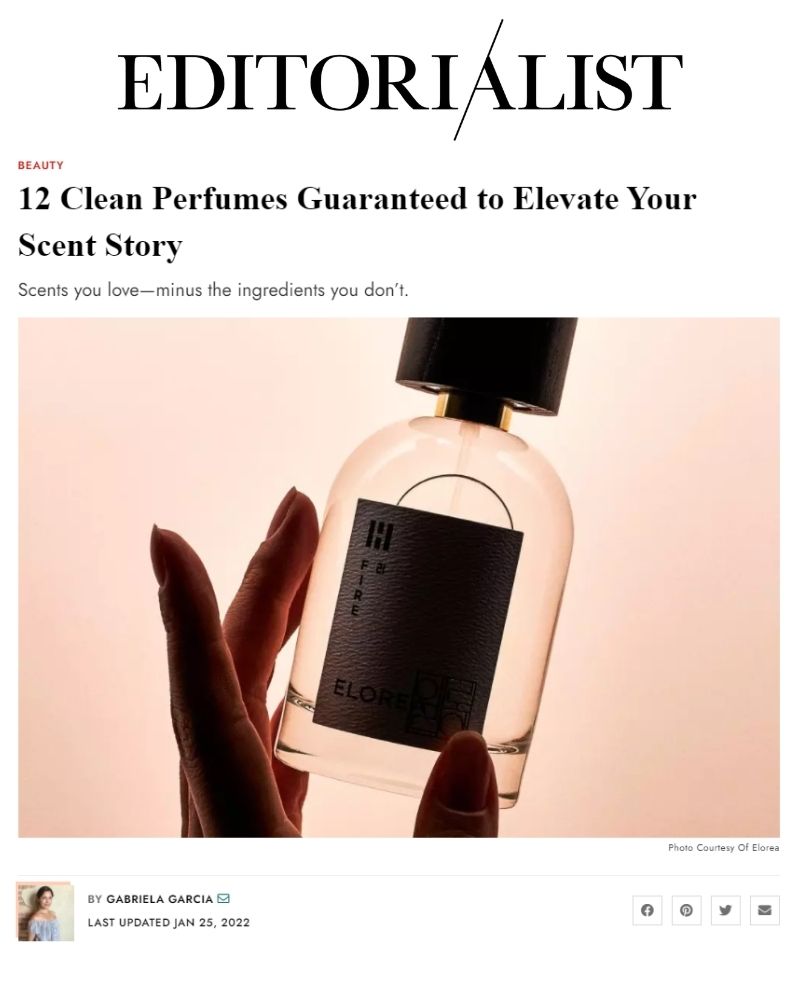 Editorialist Article Featuring Wit & West Perfumes | 12 Clean Perfumes Guaranteed to Elevate Your Scent Story