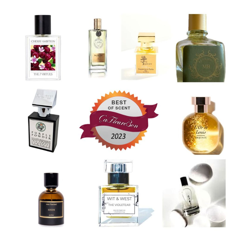 The Violetear Eau de Parfum selected by ÇaFleureBon as a Top 10 Perfume of 2023 Part 6