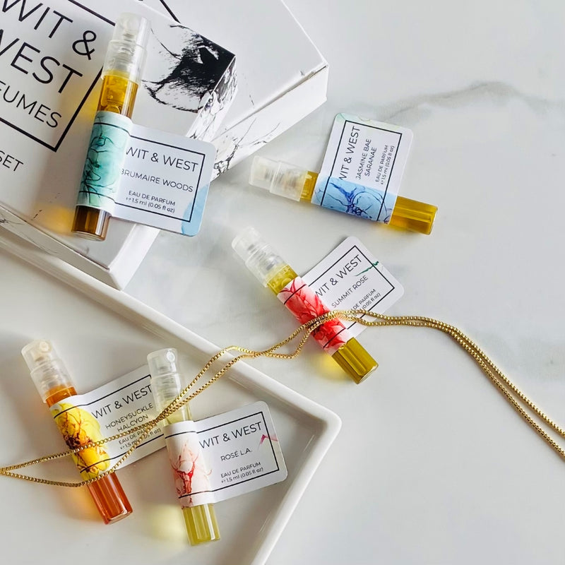 Wit & West Perfumes | Individual and Sample Sets