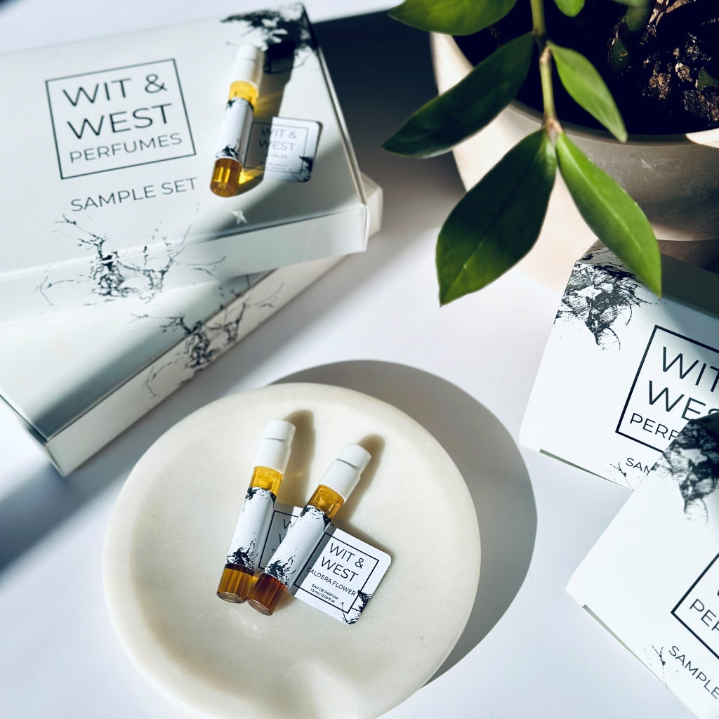 Reserve Sample Set by Wit & West Perfumes | 100% All-Natural Perfumes and Colognes