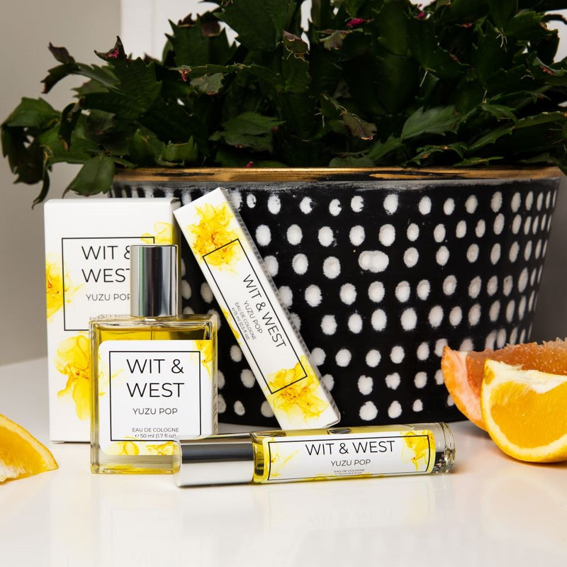 Cologne Collection | Yuzu Pop | Natural Perfumes and Colognes by Wit & West Perfumes