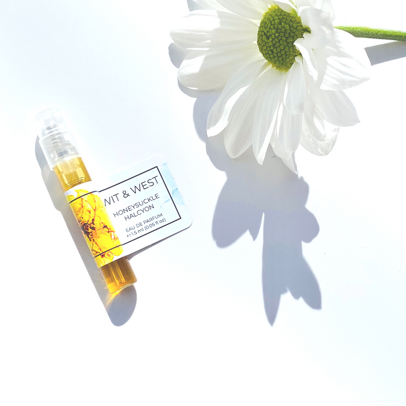 Honeysuckle Halcyon Eau de Parfum 1.5ml Sample by Wit & West Perfumes